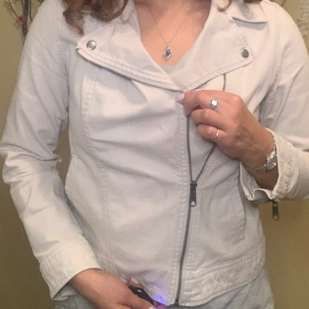 Old Navy Motorcycle Jacket - Picture 3 of 9